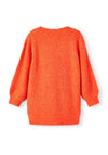 Name It Kid Lonja Long Sleeve Rib Knit Cardigan, Scarlet Ibis