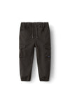Name It Mini Boy Ben Cargo Pant, Black