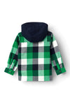 Name It Mini Boy Lane Long Sleeve Check Overshirt, Rolling Hills