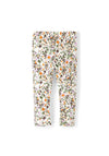 Name It Mini Girl Lucca Sweat Floral Legging, Buttercream