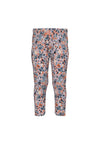 Name It Mini Girl Lucca Sweat Floral Legging, Orchid Hush