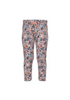 Name It Mini Girl Lucca Sweat Floral Legging, Orchid Hush