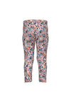 Name It Mini Girl Lucca Sweat Floral Legging, Orchid Hush