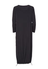 Naya Mesh Print Jersey Maxi Dress, Black