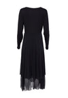 Naya Mesh Skirt Maxi Dress, Black