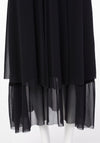 Naya Mesh Skirt Maxi Dress, Black