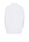 Naya Abstract Side Print Shirt, White & Black