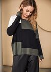 Naya Colour Block Top, Multi