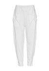 Naya Cuffed Casual Trousers, White