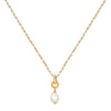 Newbridge Sappho Baroque Pearl Necklace, Gold
