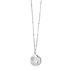 Newbridge Sun Moon & Stars Locket Necklace, Silver