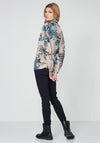Nu Denmark Riborg Patterned Shirt, Electric Blue Multi
