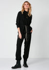 NU Denmark Rosita Drawstring Waist Blouse, Black