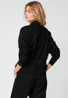 NU Denmark Rosita Drawstring Waist Blouse, Black