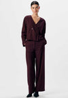 Object Shay Pinstripe Blazer, Wine