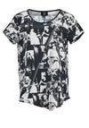 My Soul Oldies Printed Blouse, Black & White