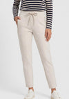 Olsen Straight Leg with Zip Pockets Joggers, Off-White