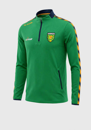 O'Neills Donegal GAA Adults Imperium 184 Half Zip Top, Green