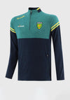 O’Neills Donegal GAA Sedona 184 Half Zip Top, Green & Navy