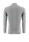 O’Neills Donegal GAA Kids Weston Brushed Half Zip Top, Grey