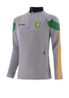 O’Neills Donegal GAA Kids Rockway Hybrid Half Zip, Grey