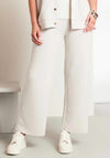 Ora Soft Wide Leg Trousers, Stone