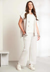 Ora Soft Wide Leg Trousers, Stone