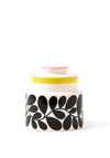 Orla Kiely Sycamore Stripe Sugar Bowl, Yellow