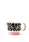 Orla Kiely Sycamore Stripe Milk Jug, Pink