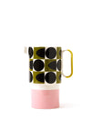 Orla Kiely Spot Square Oval Pitcher Jug, Pink