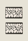 OK SYCAMORE STRIPE SO2 CB CENTRE TABLEMATS