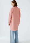 OUI Mayson Boiled Wool Jacket, Dusty Pink