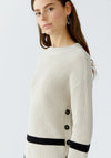 Oui Viniah Pullover Sweater, Beige