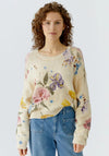 Oui Floral Jumper, Multi