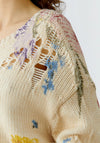 Oui Floral Jumper, Multi