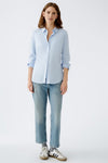OUI Tailored Long Sleeves Blouse, Blue