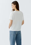 Oui Print T-Shirt, White