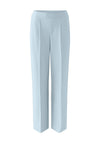 Oui Wide Leg Tailored Trousers, Light Blue