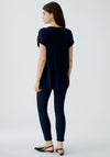 Oui Ayano Blouse Shirt, Navy