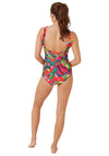 Oyster Bay Floral Low Back Swimsuit, Multi