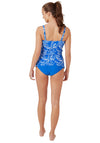 Oyster Bay Print Tankini Set, Blue