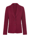 Olsen Waffle Knit Jersey Blazer, Pink