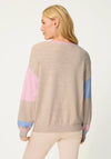 Olsen Colour Block Design Jumper, Multi