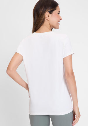 Olsen Hannah Graphic T Shirt, White