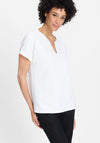 Olsen Cosima Lace T Shirt, White