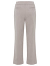 Olsen Mona Vintage Romance Straight Leg Casual Trousers, Beige