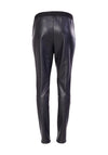 Ora Faux Leather Leggings, black