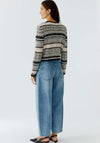 Oui Sequin Embellished Knit Cardigan, Multi-Coloured