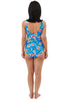 Oyster Bay Floral Swimsuit, Blue