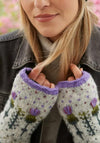 Pachamama Thistle  Handwarmers, Grey